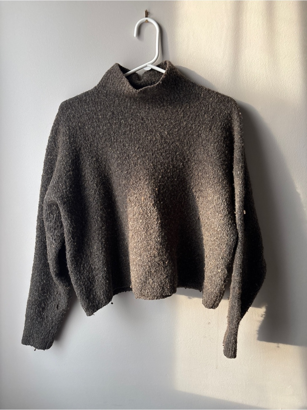 Frank And Oak Economical Brown Cozy Women's Sweater